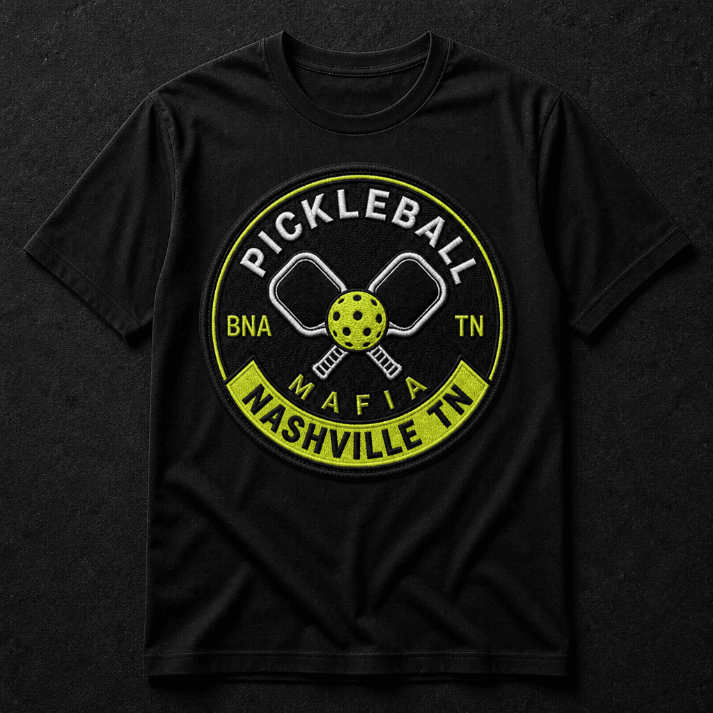 Chapter tee with Nashville TN crest and rocker